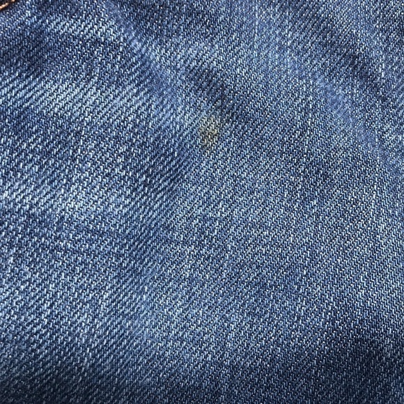 J Brand Womens Aidan Jeans Straight Ringer distressed ripped Blue Size 24 - Picture 9 of 14